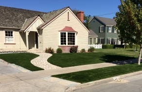 Synthetic Turf Front Yard